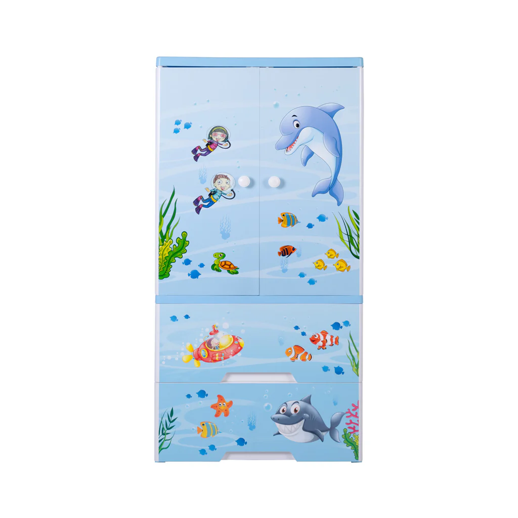 Kids Cartoon Storage Wardrobe - Product Details