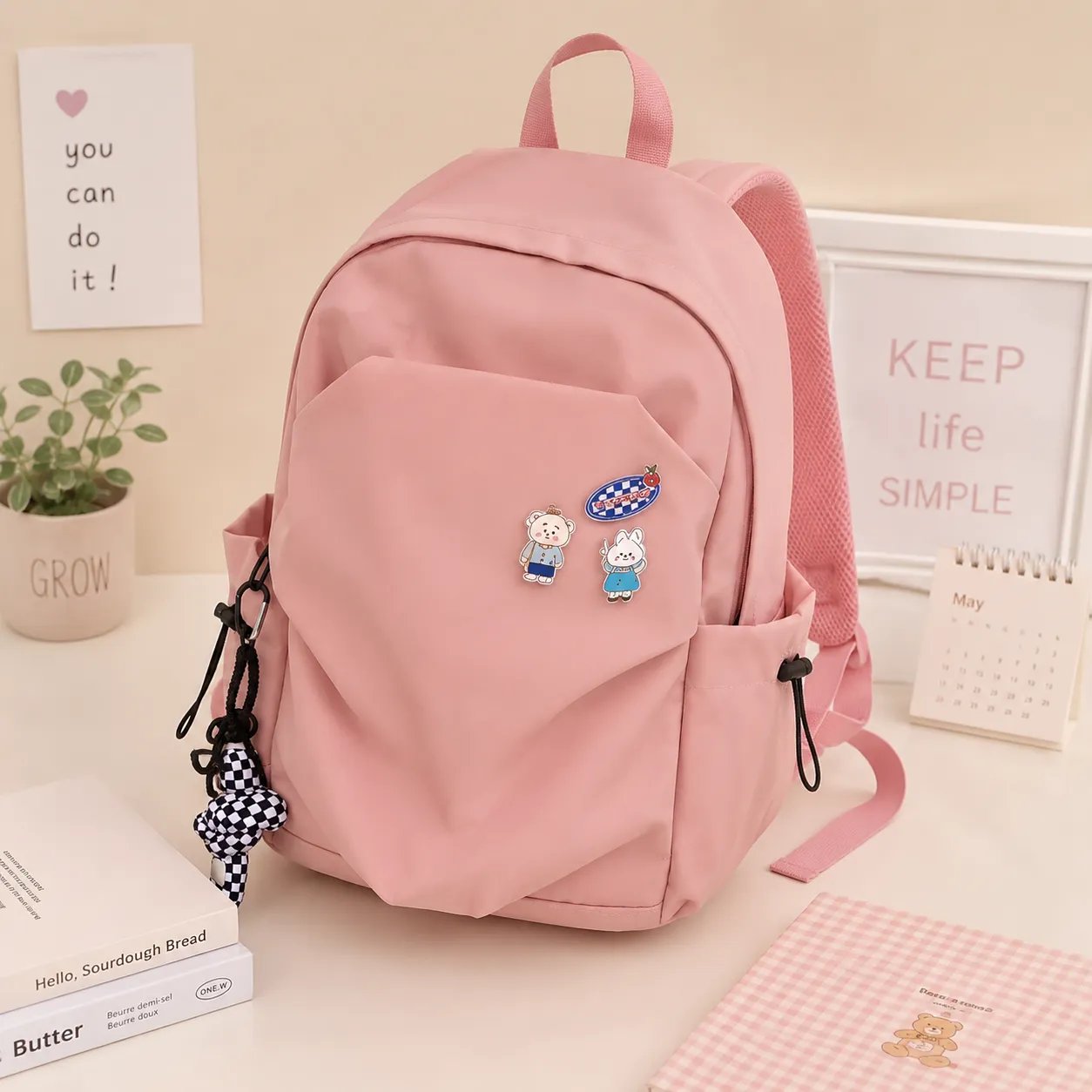 Cute Teddy School Backpack - Product Details